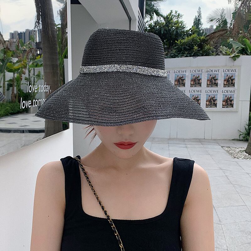 サマー薄手スタイルレッド 帽子 夏物 ビーチ ブラック・アイド・ピーズ35908925187