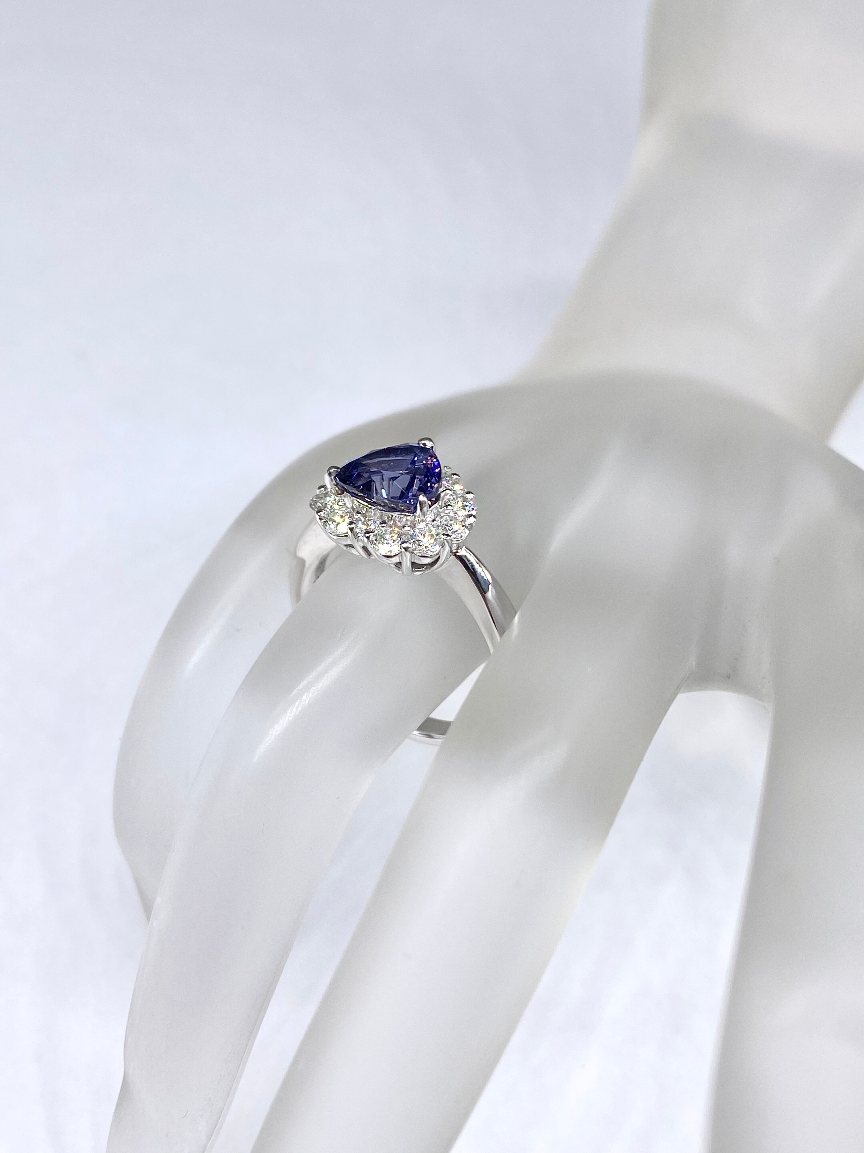 K18 コバルトスピネル リング K18 コバルトスピネル リング