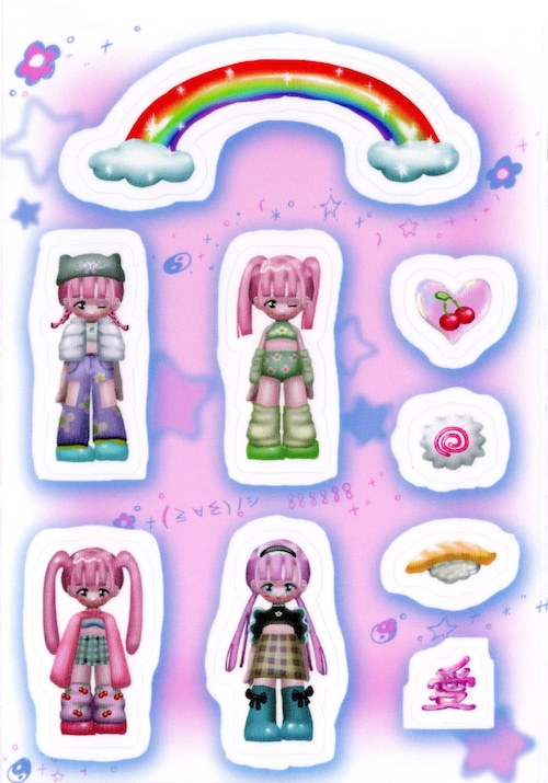 NABEchan / Emoji風3Dステッカー