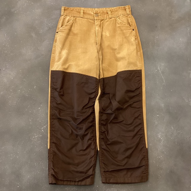 70s 緩 80s NOS ヴィンテージ ハンティング パンツ ダブルニー USA