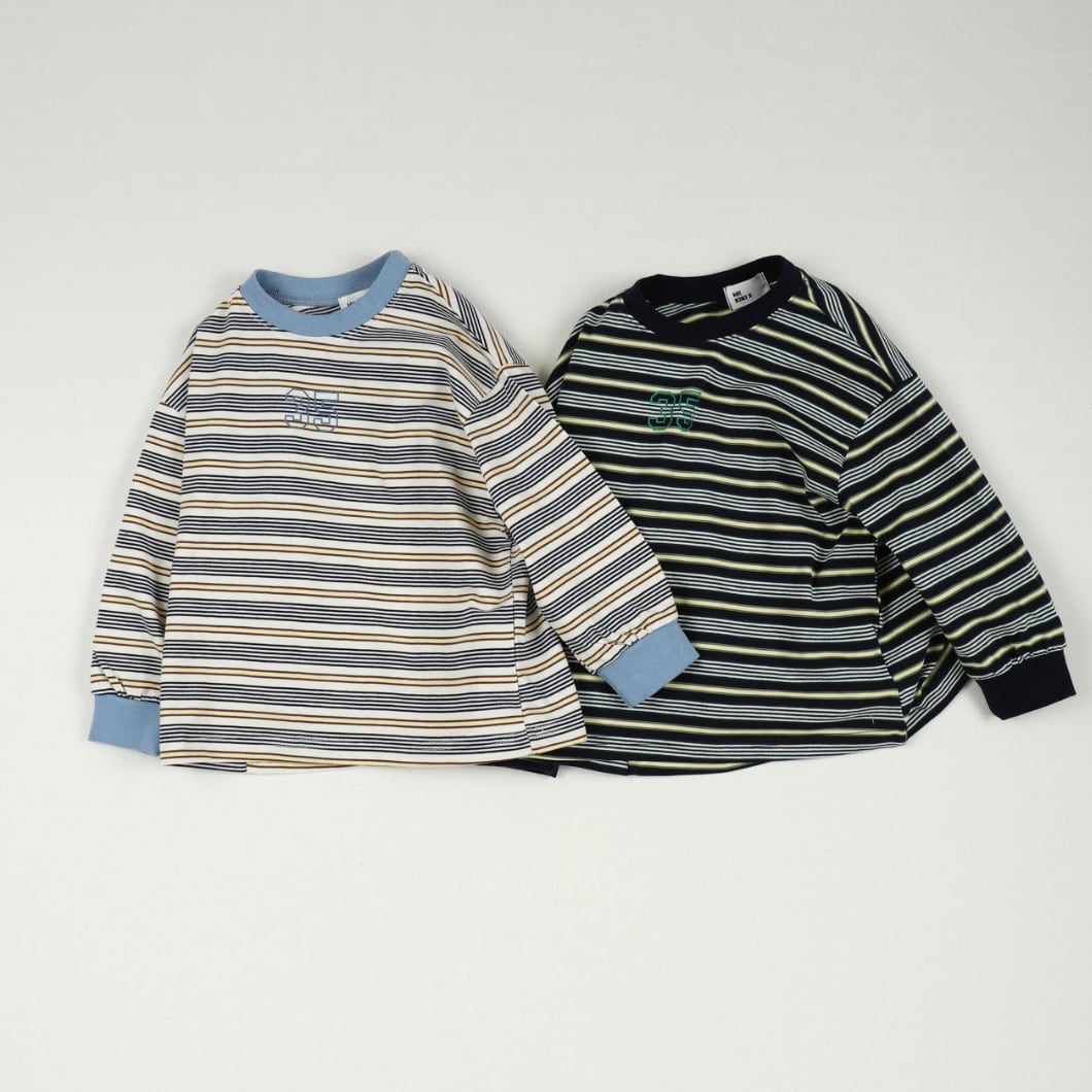 《送料無料》予約:ストライプT【HIKIKI】