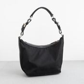 プラダ ショルダーバッグ ブラック ナイロン ヴィンテージ