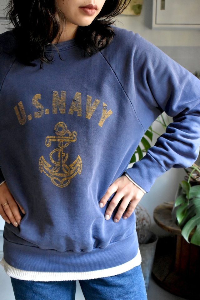 60's-70's "vintage" "military sweat shirts" "usnavy"