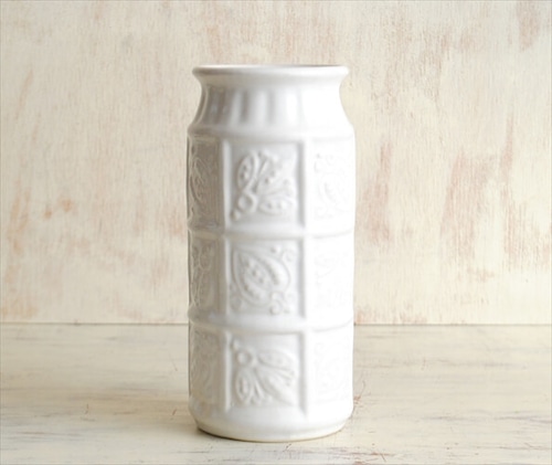 西ドイツ製 ヴィンテージ Bay Keramik 陶器の花瓶 花器 一輪挿し ミッドセンチュリー期 フラワーベース アンティーク_220331 ig2373