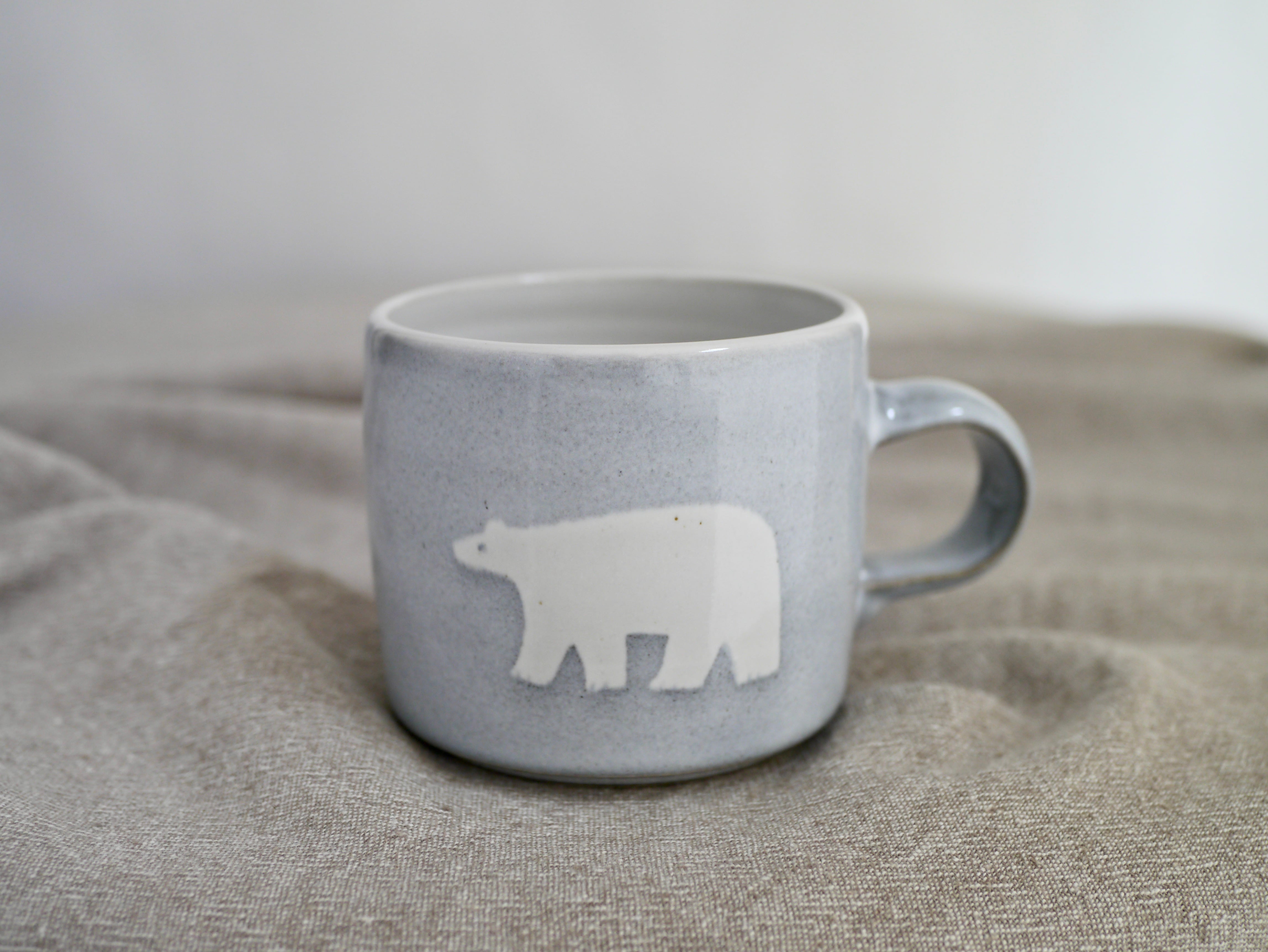 しろくまのマグカップ