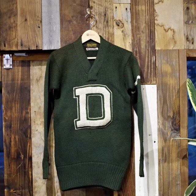 1930s LOWE & CAMPBELL Lettered Sweater "Dartmouth College" / ロウアンドキャンベル アスレチック セーター