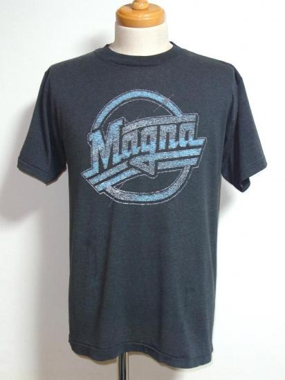 1980's Magna ストロークス初期ロゴ元ネタ Tシャツ 黒 表記(L) レア ...