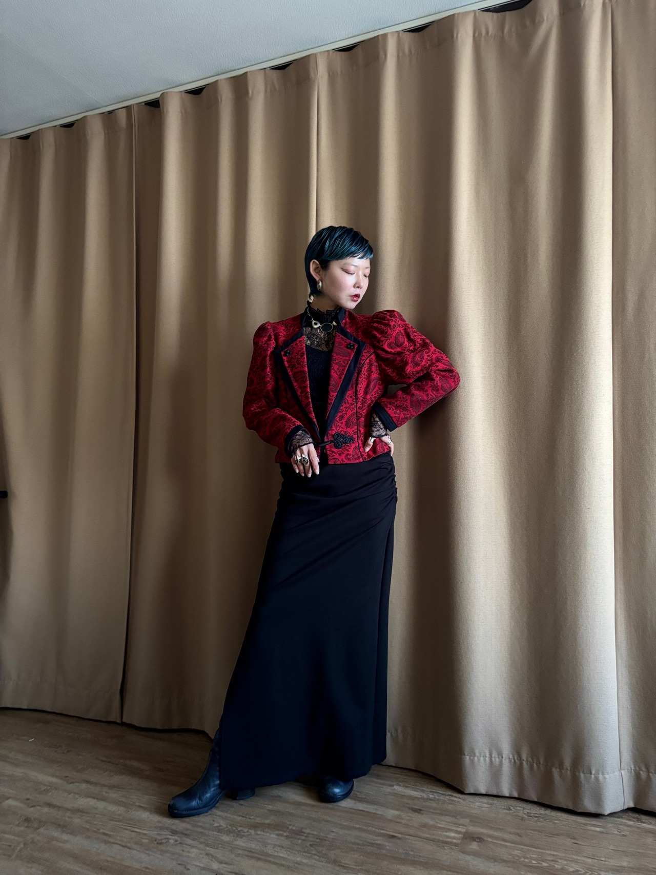 Made in Tyrol jacquard vintage jacket-4521-2