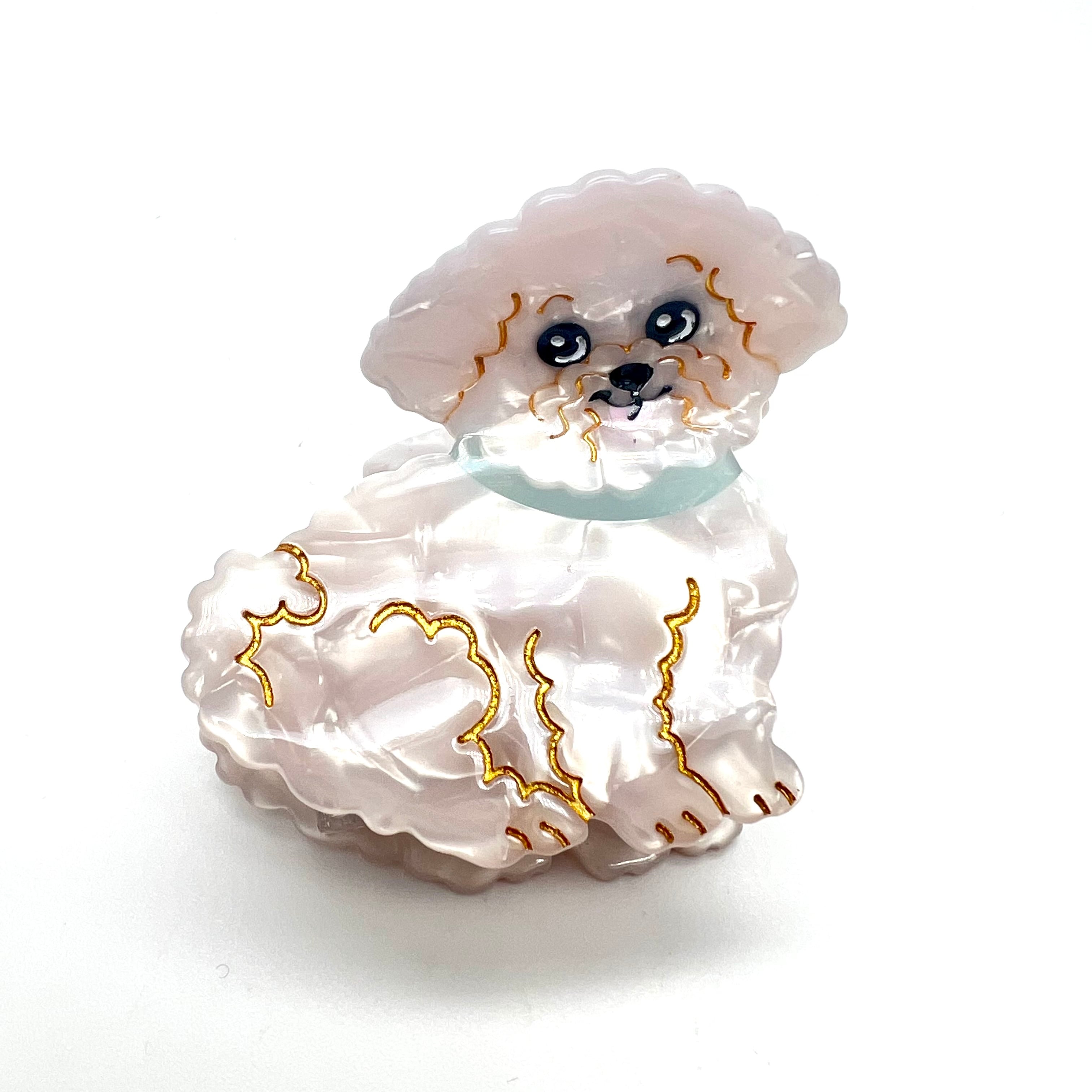 Coucou Suzette Dog Hair Clip【ビションフリーゼ】 | ペタロデパート