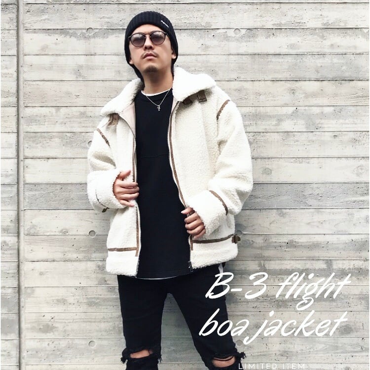 【cheri】Flight boa Jacket ボアジャケット