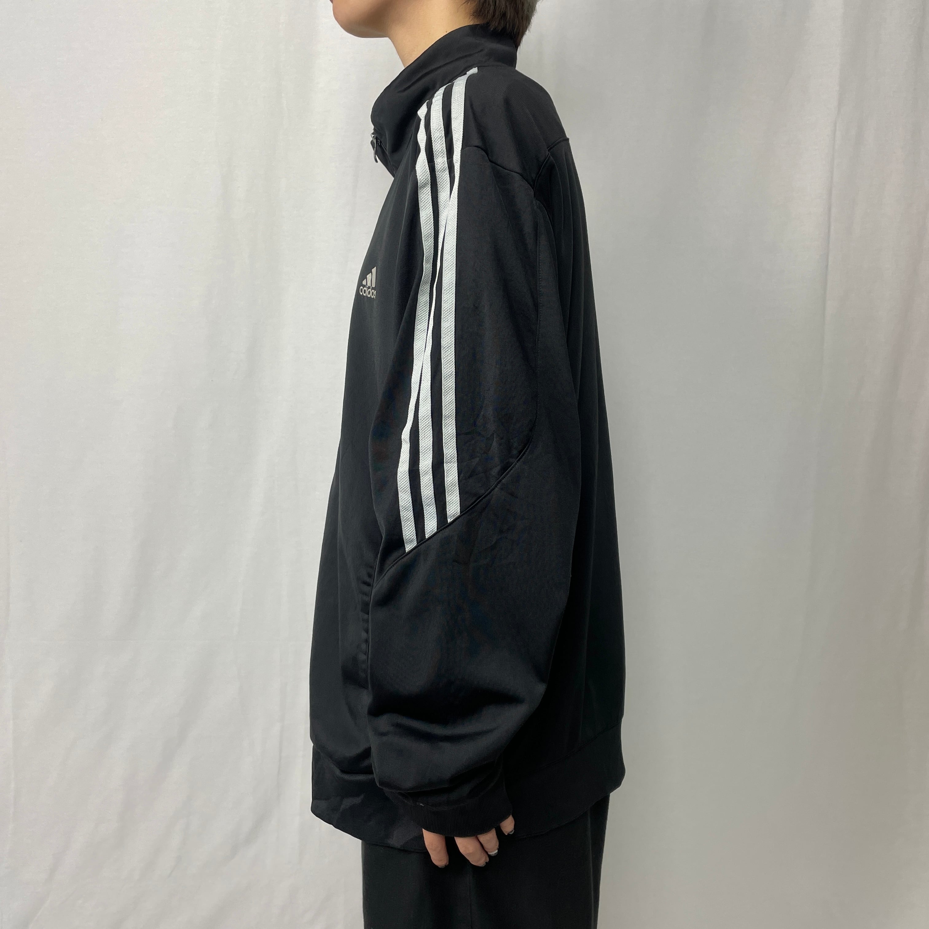 00s adidas トラックジャケット　ジャージ　80s 復刻　Y2K