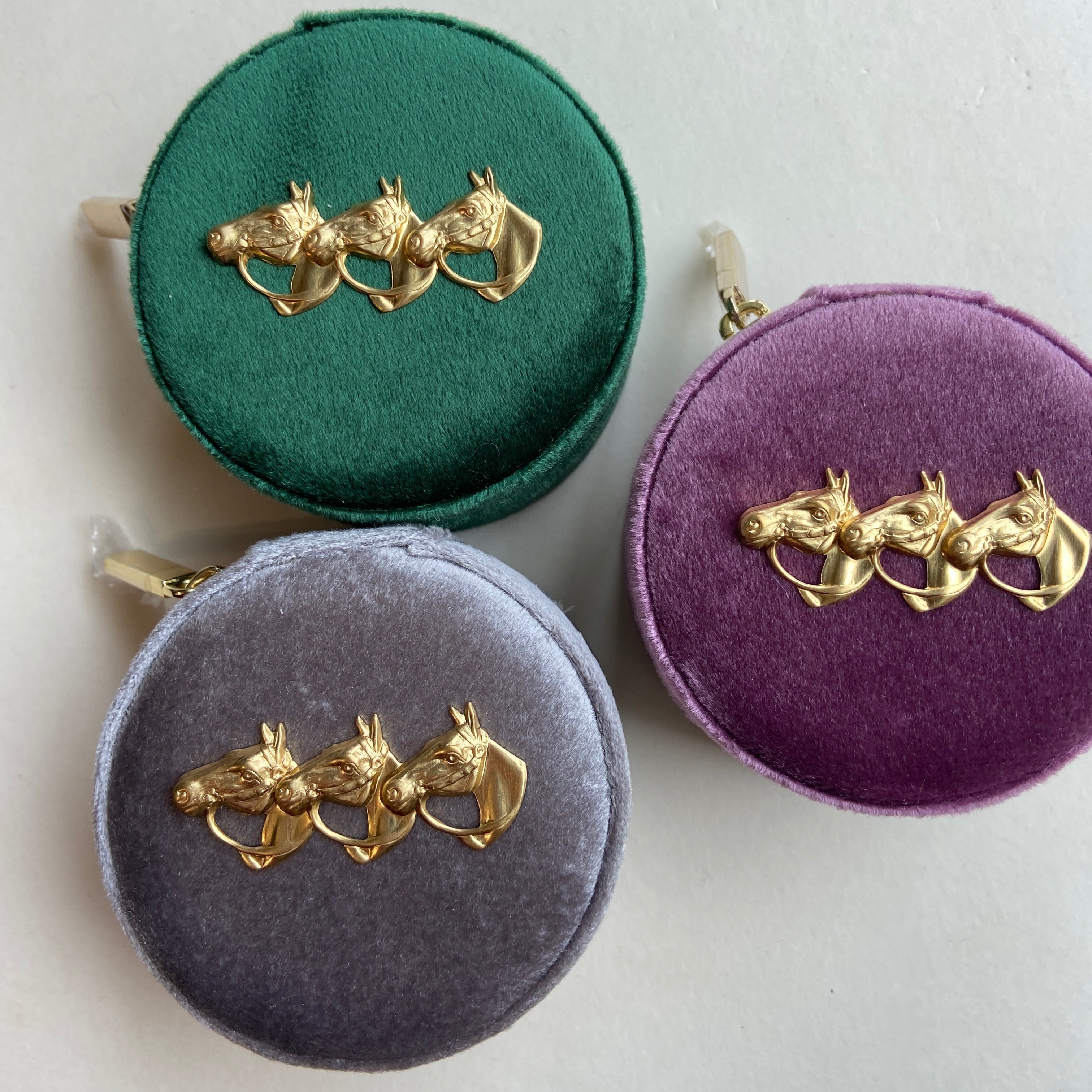 ジュエリーケース M - 10.馬3頭 | TAMARI ONLINE / オンラインショップ