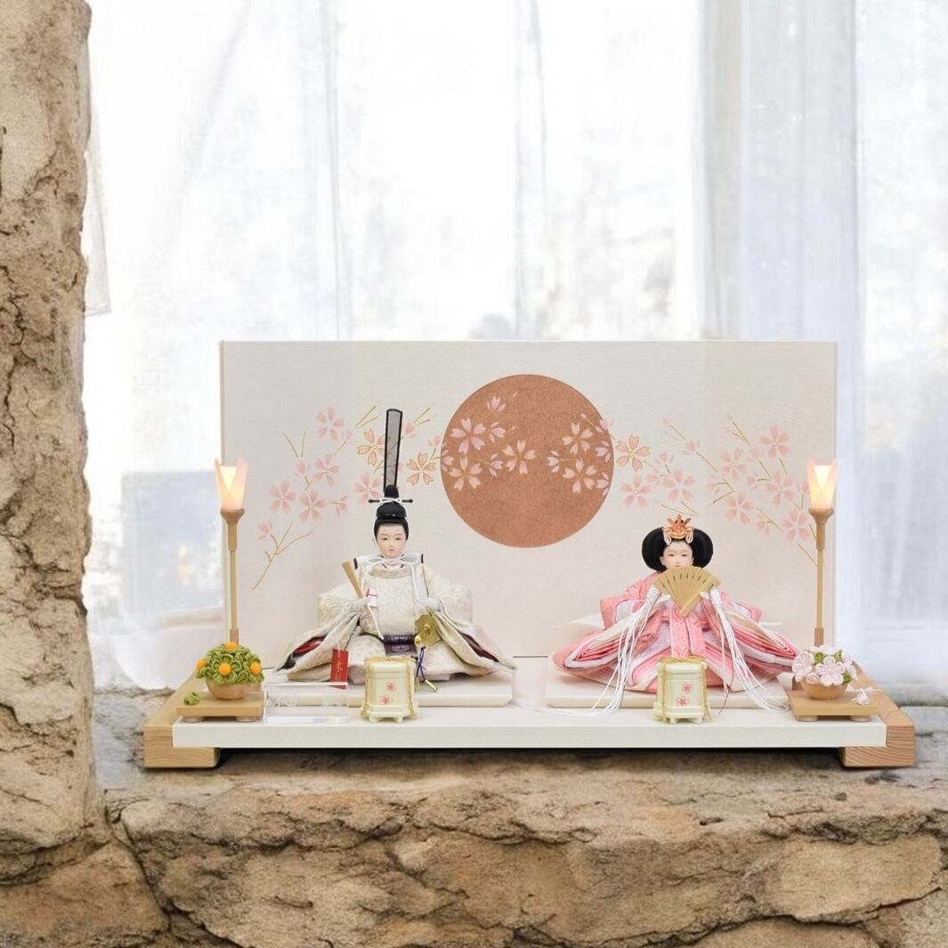 雛人形 親王飾り【夢見草】Yumemisou|おしゃれ|モダン|今どき| おすすめ|かわいい|和モダン