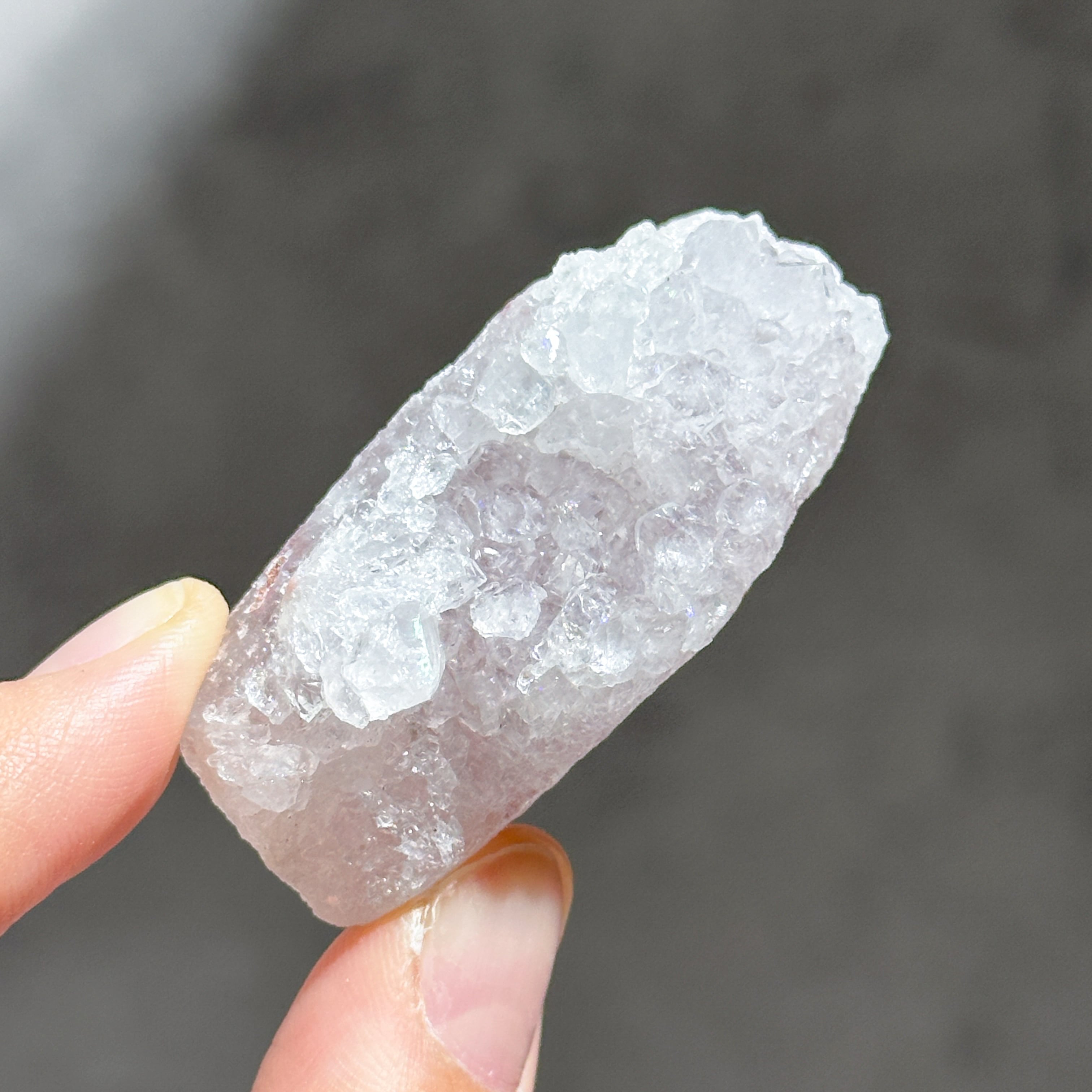 アナンダライト×アメシスティン（天然レインボークォーツ） 01