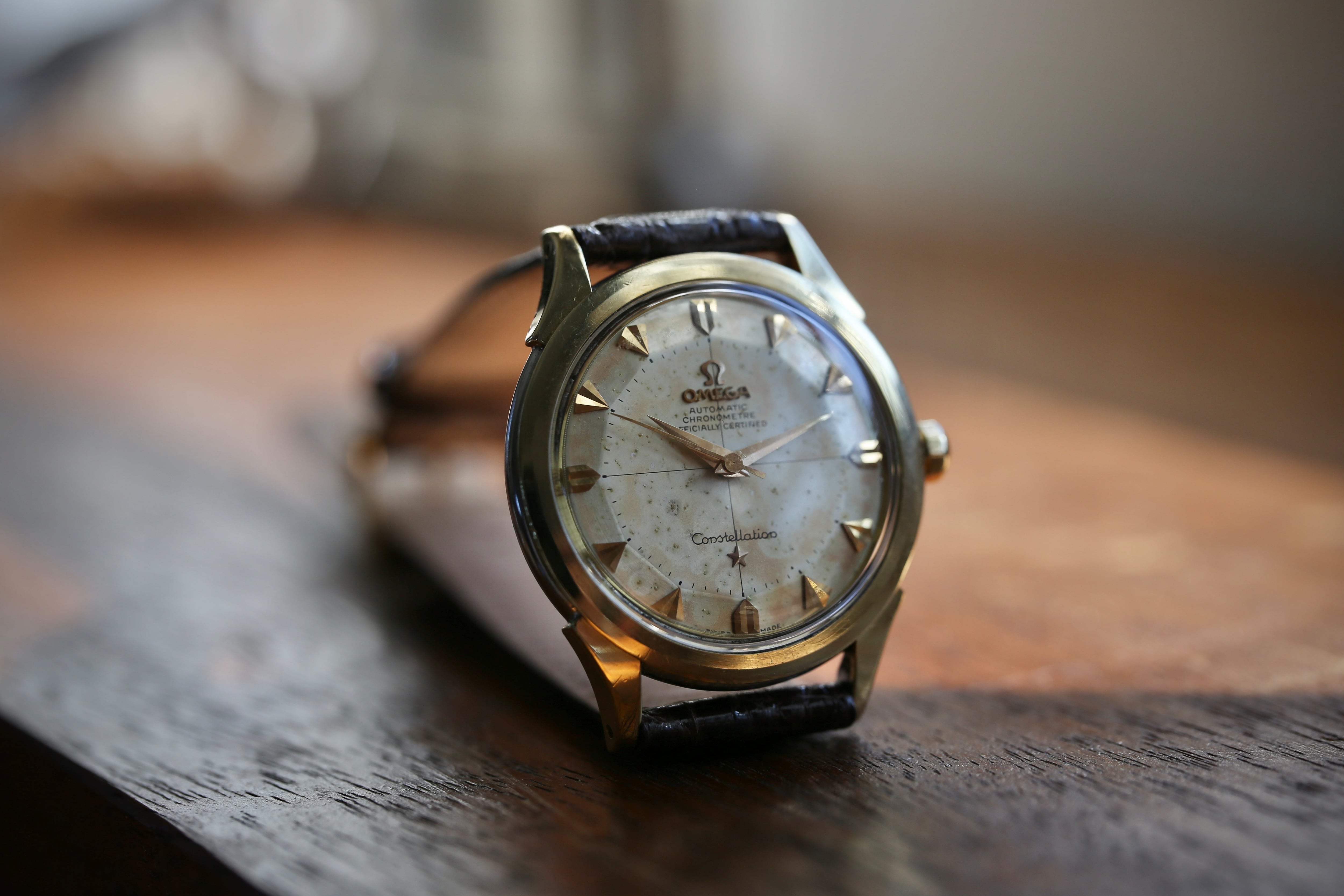 OMEGA】1956年製 オメガ コンステレーション ブラウン