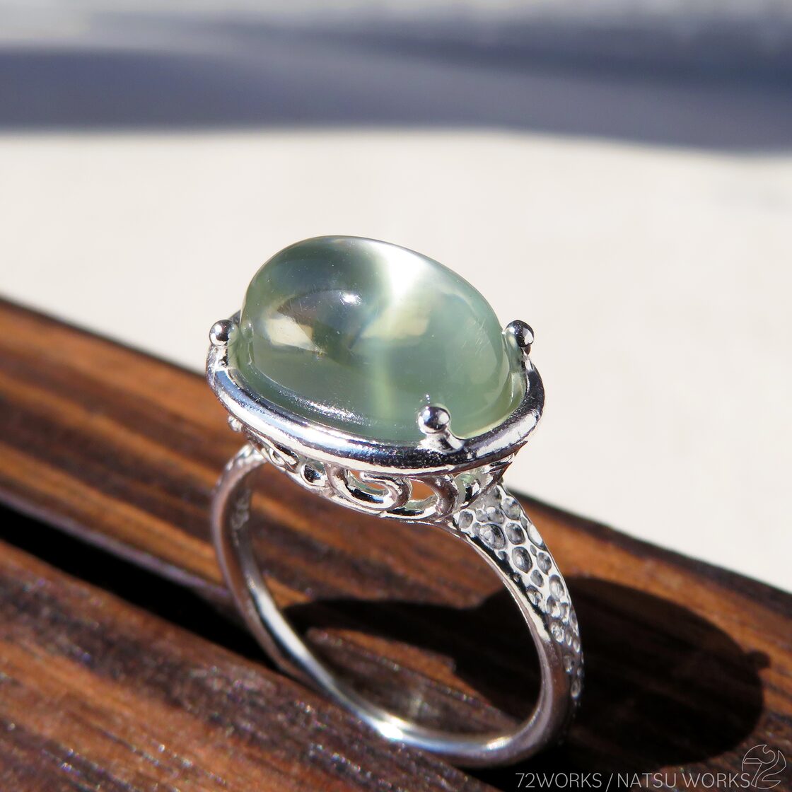グリーンムーンストーン リング / Green Moonstone Ring l | Pay ID