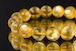 ◆一点物◆【高品質】ゴールデンマイカ ブレスレット 12mm