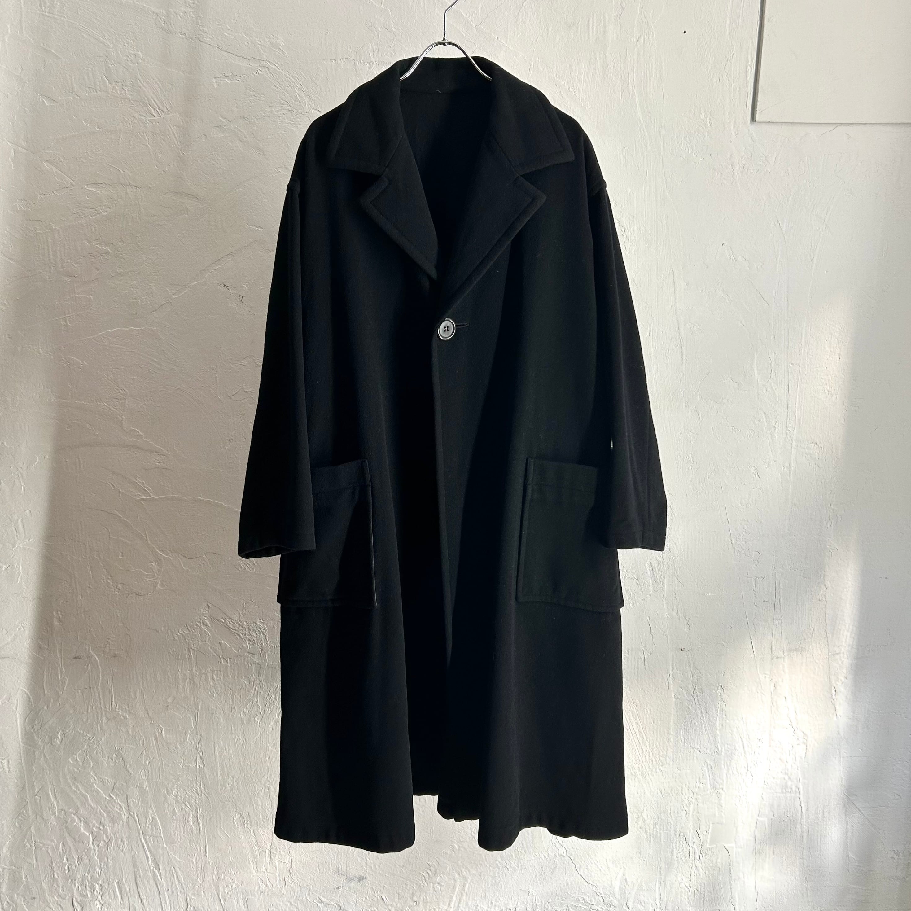 80s Ys 1B Wool Coat