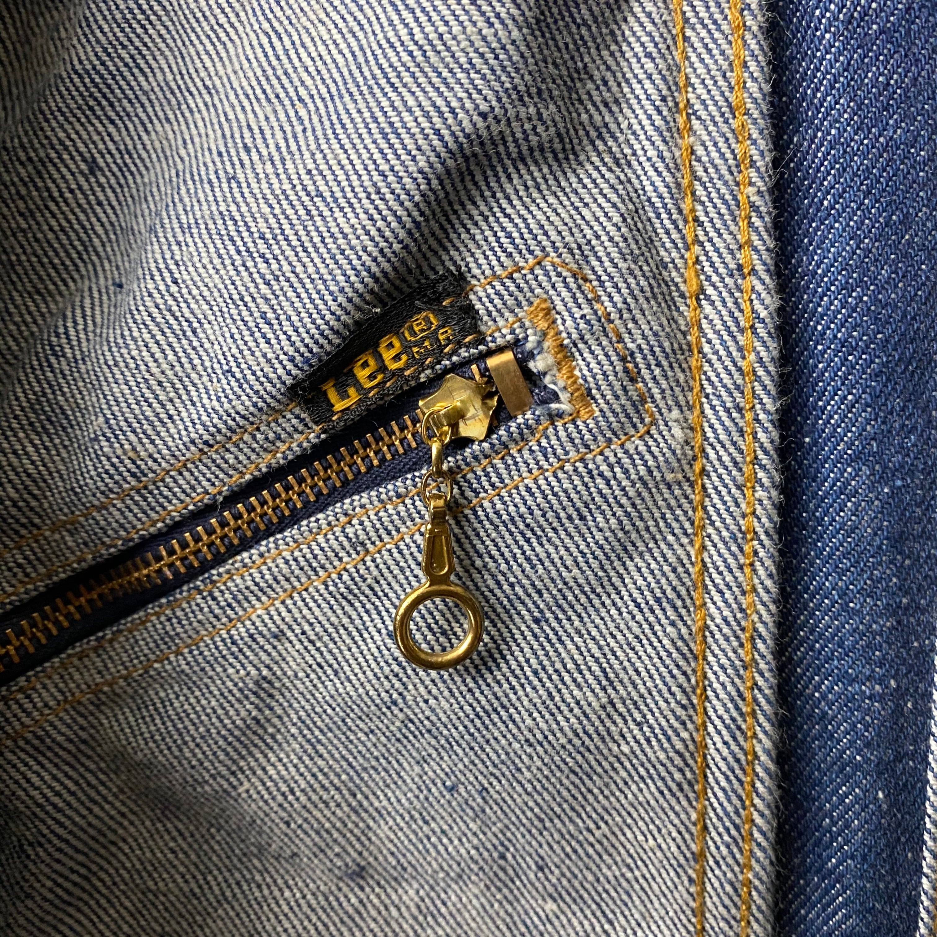 vintage 1970's LEE reversible denim jacket | NOIR ONLINE