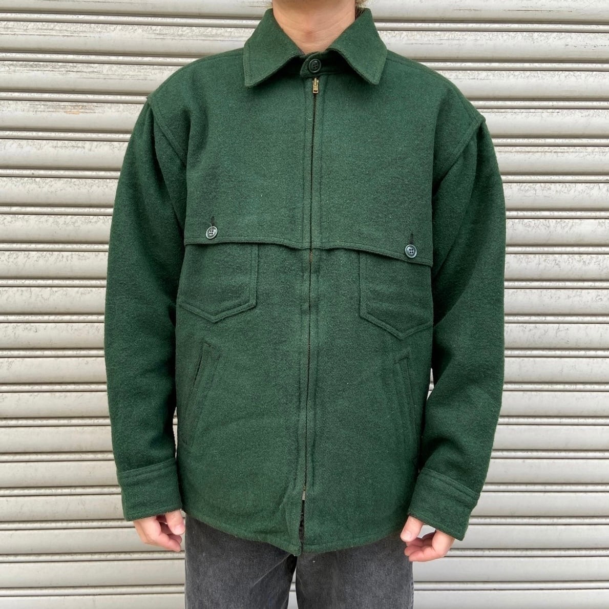 【超美品】70s 80s L.L.BEAN スイングトップ 企業ロゴ XXL 【超美品】70s 80s L.L.BEAN スイングトップ 企業ロゴ XXL