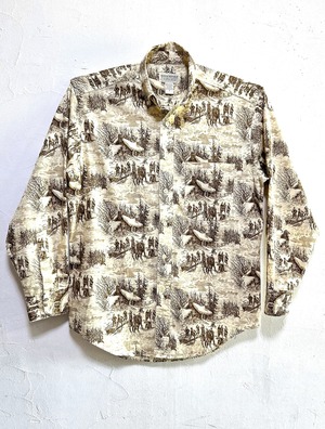 ボタンダウンシャツ 80's BANANA REPUBLIC DEADSTOCK