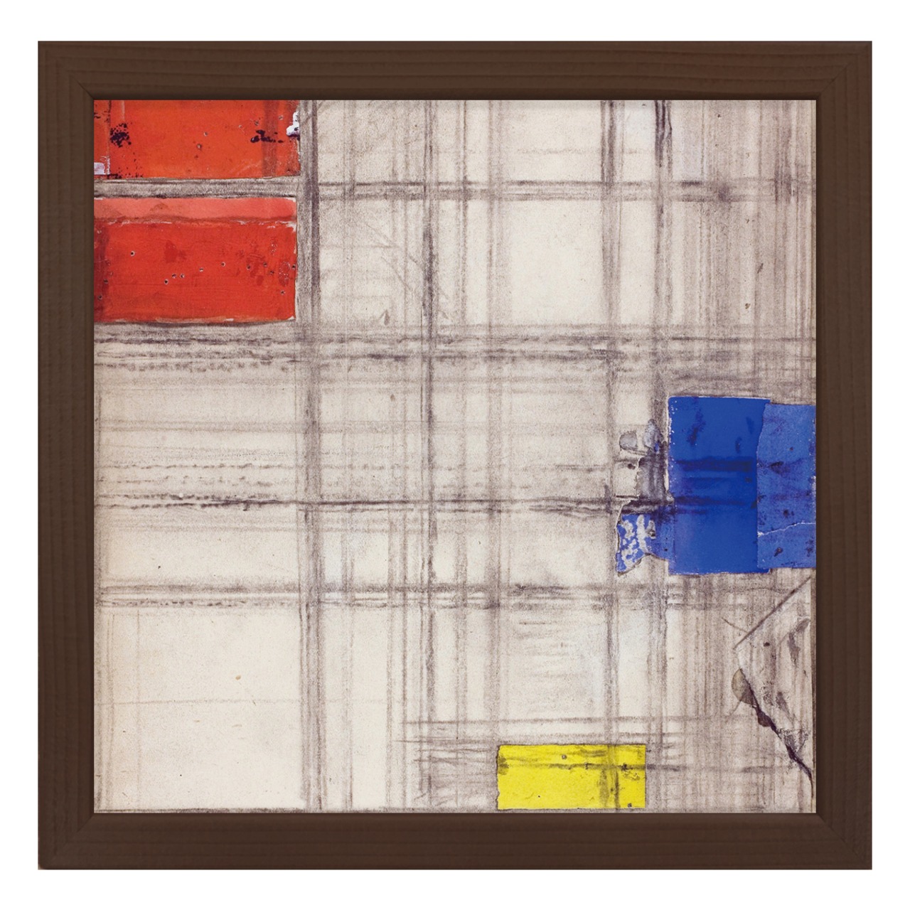 [額縁付き] Study for a Composition ピート・モンドリアン アートポスター 223×223mm 天然木 ポスターフレーム 木製 絵画 名画 日本製 APFS111 - 7
