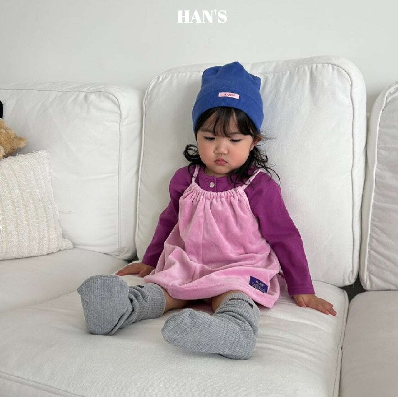【取寄/韓国直送】Hans カラーボタンT｜秋服｜韓国子供服｜26/AT