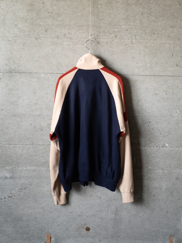 "add in" '90s vintage Acrylic sweat zip top