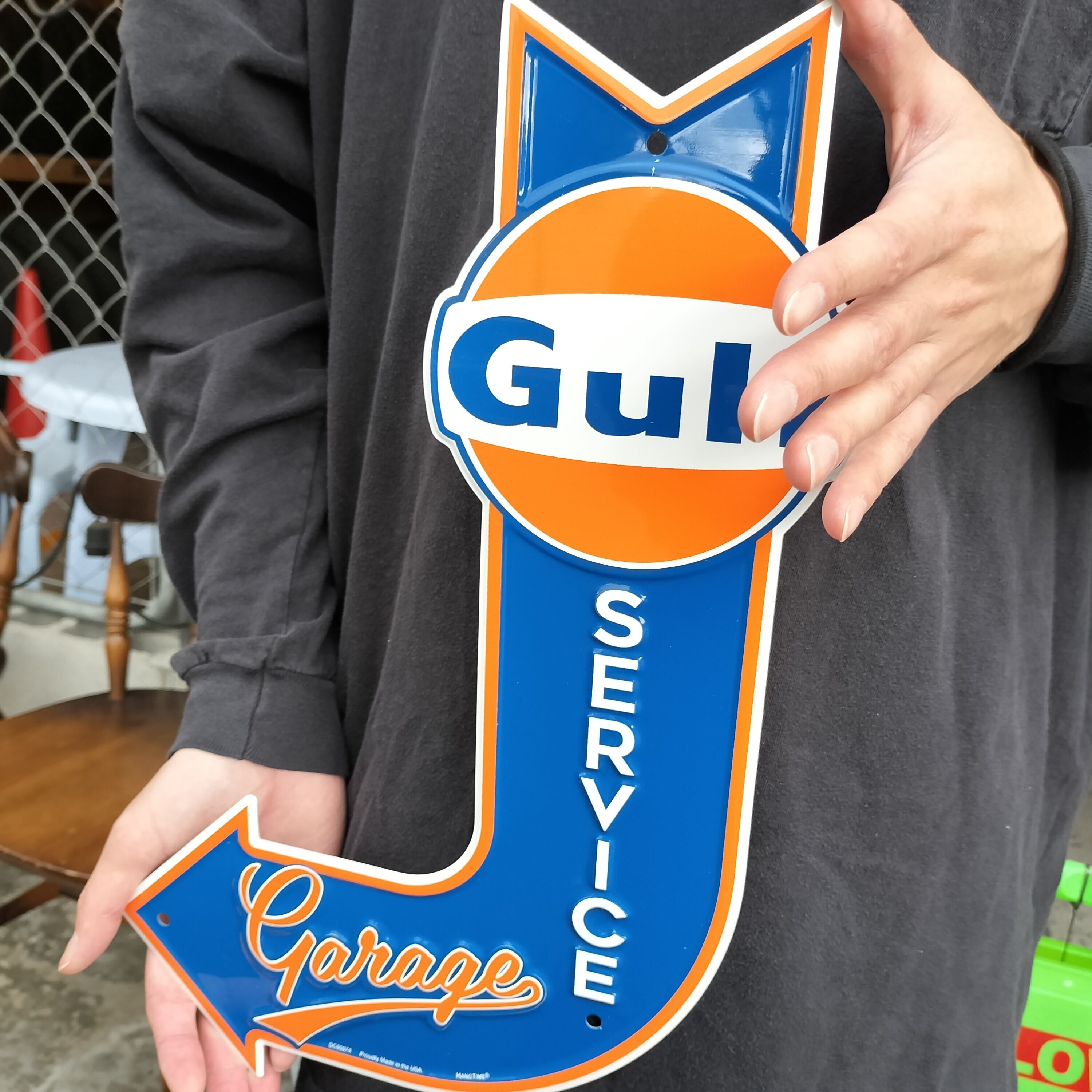 Gulf vintage sign ガレージ、店舗に！USAヴィンテージサイン s-l1200.jpg