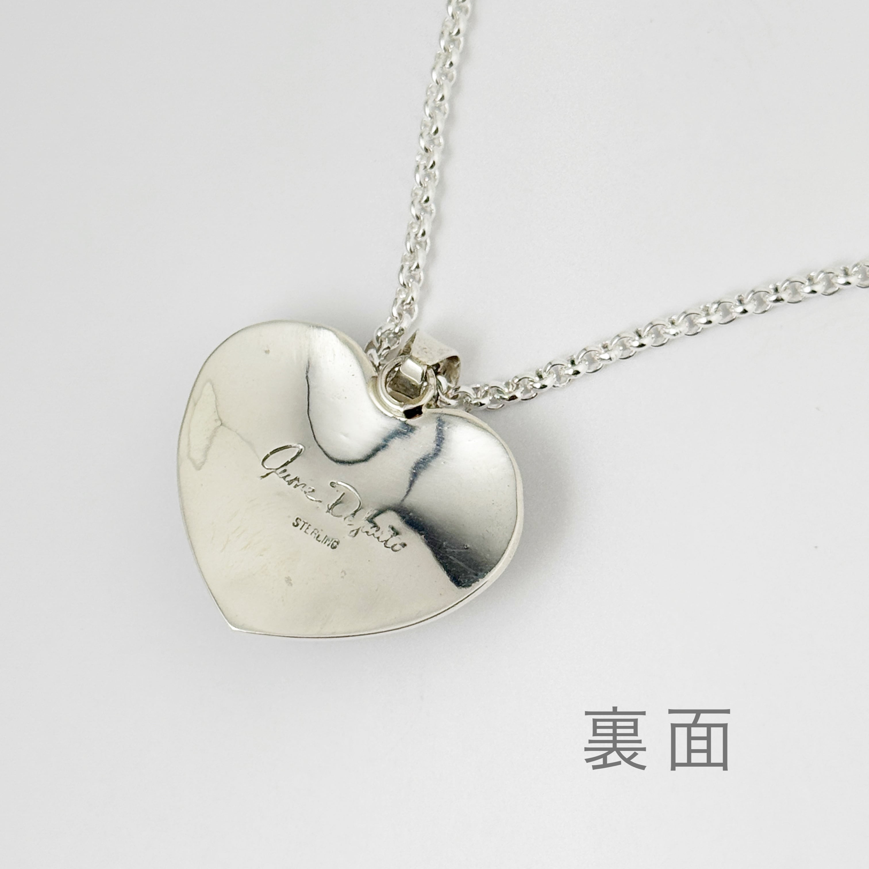 Indian Jewelry 》キングマン ターコイズハートペンダント ネックレス