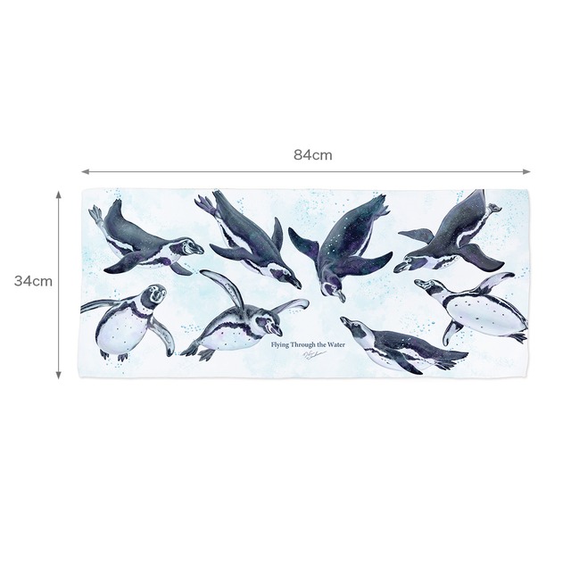 【フェイスタオル】ペンギン飛行隊
