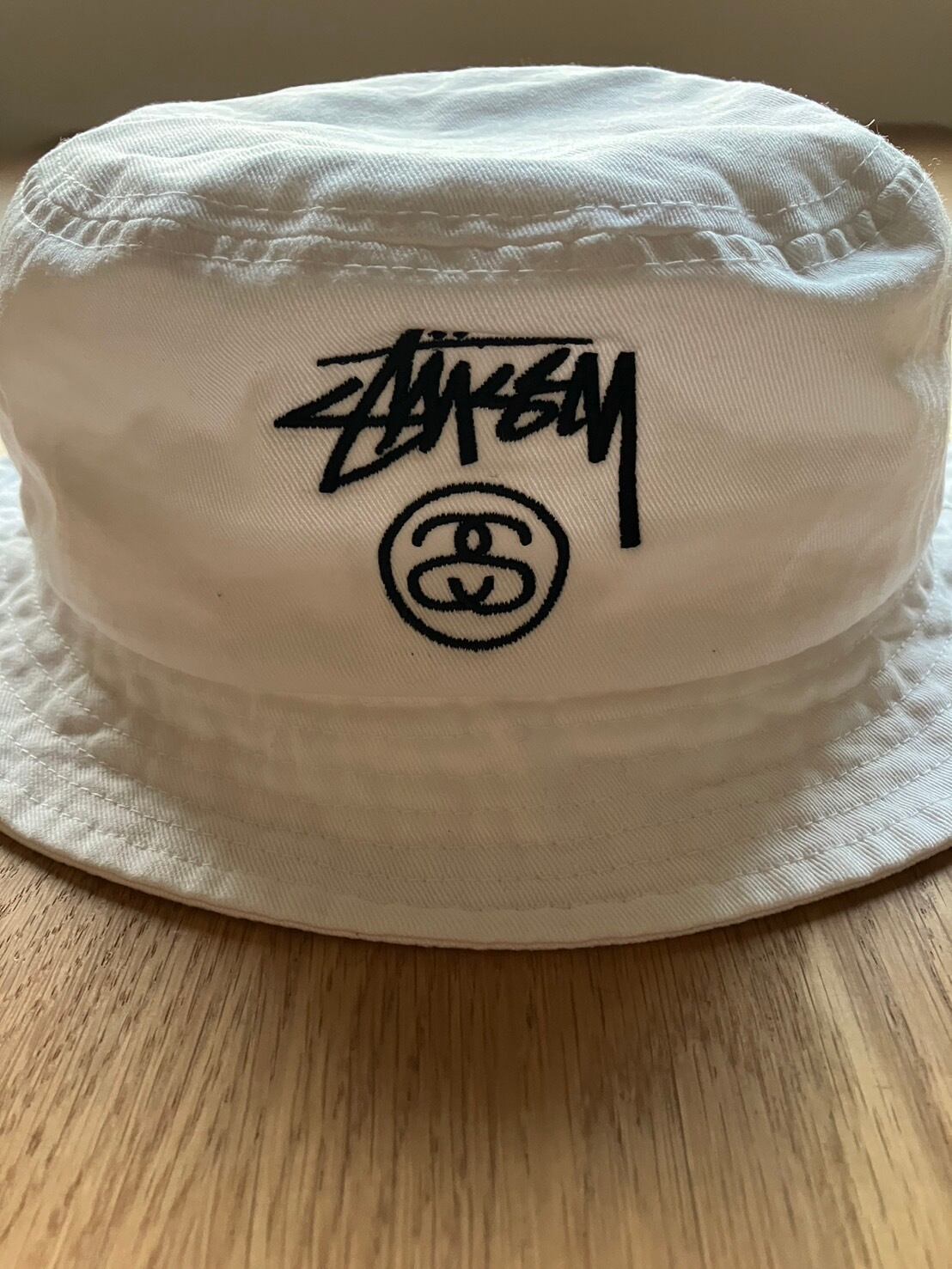 TOT115】 STUSSY ステューシー BUCKET HAT バケットハット ホワイト