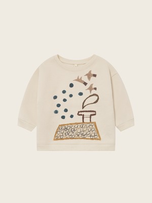 送料無料 organic zoo/Rooftop Gathering Sweatshirt Undyed