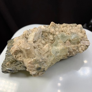 トルマリン×フローライト原石クラスター✩パキスタン産