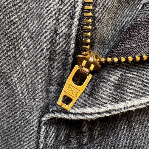 【W32 L30】90s USA製 levi's ブラック 550 詳細写真6