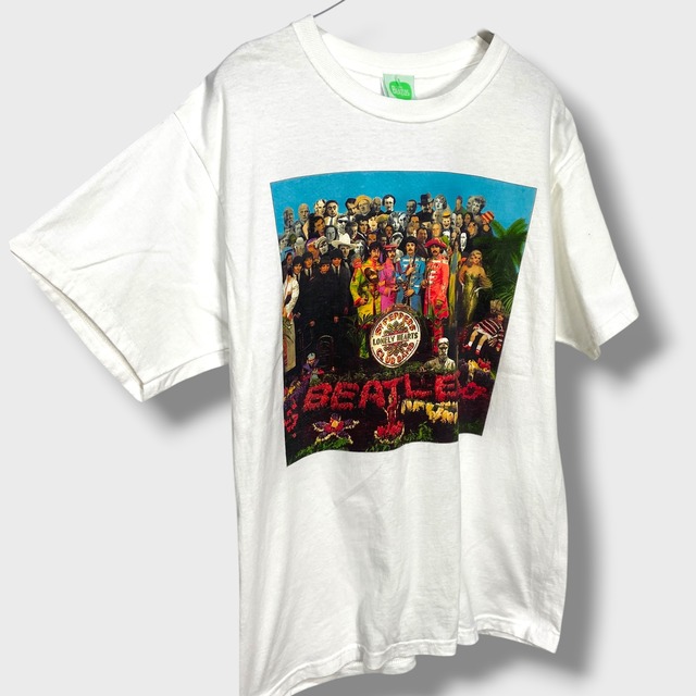 00s ビートルズ　バンドTシャツ　バンT プリントTシャツ　ホワイト　M