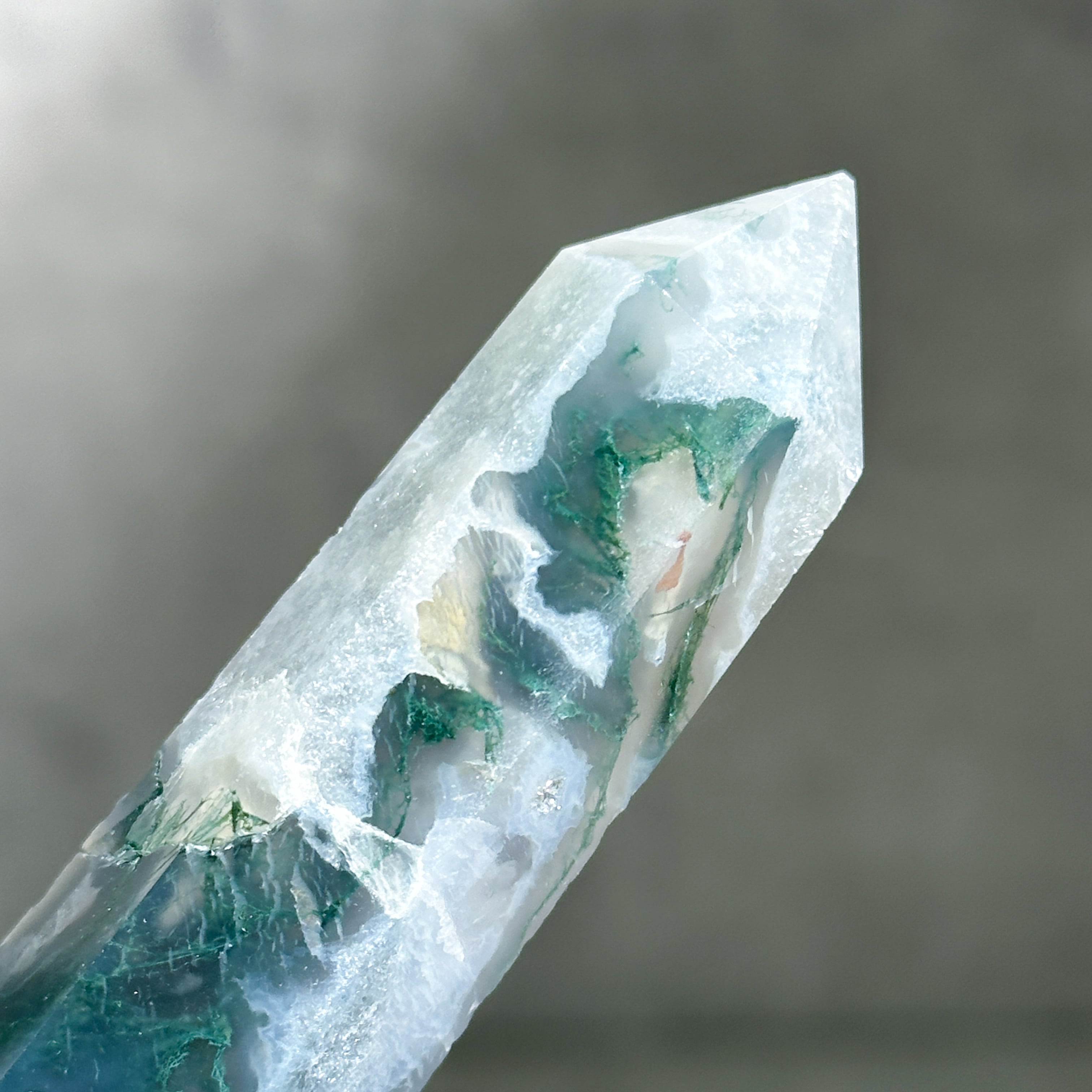 モスアゲート タワー モスアゲート タワー92◇ Moss Agate ◇天然石・鉱物・パワーストーン