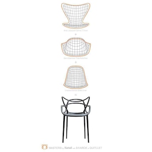 【マスターズ　メタリック】　kartell カルテル