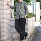 khaki iridescence dress shirt