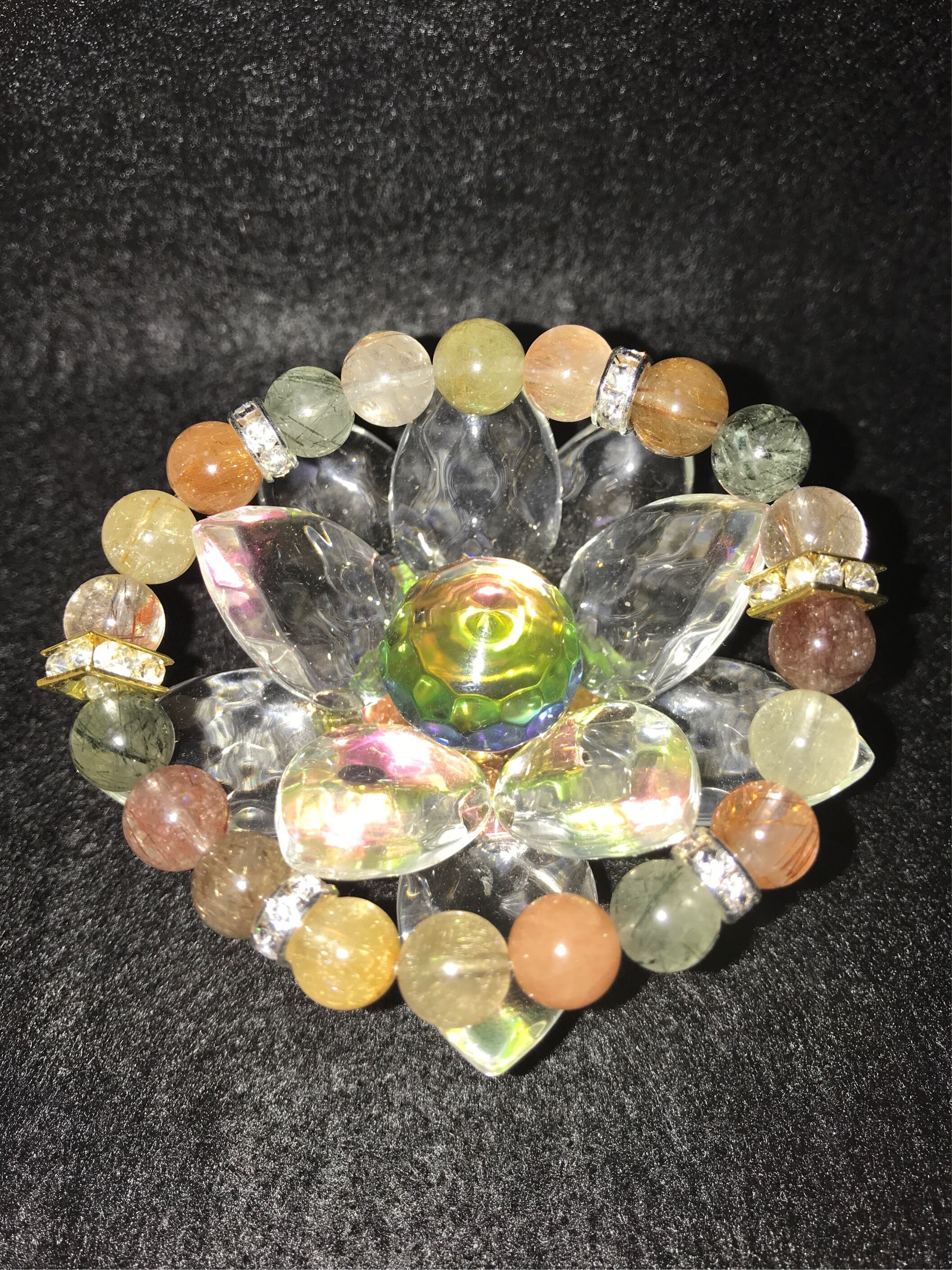 マルチルチルクォーツ ブレスレット