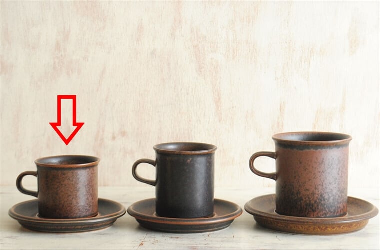 アラビア ルスカ 陶器ボウル 2個セット アラビアRuskaの大小ボウル2個