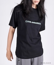 【直営限定ITEM】COOLA MADE®エンブロイダリーベーシックTシャツ (BLACK) CQ-47068H