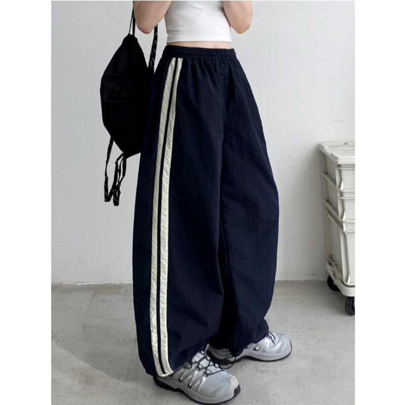 サイドラインワイドレッグパンツ 00204