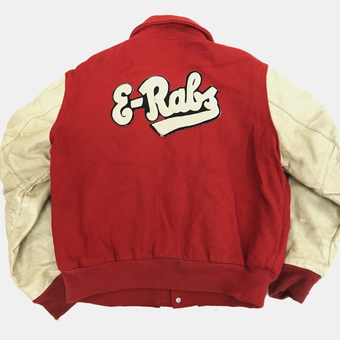 DeLONG デロング スタジャン 60〜 70年代 ウールメルトン 袖革 中綿  