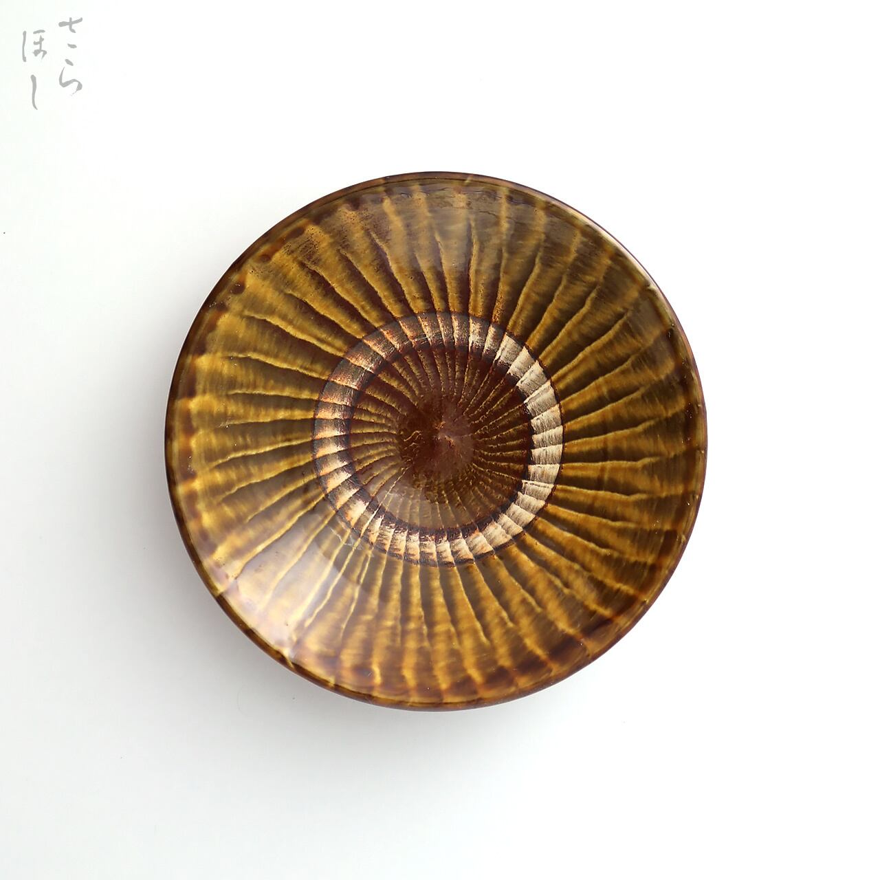 小鹿田焼「丸皿（飛び鉋）3寸～7寸」5枚組【 送料確認用出品