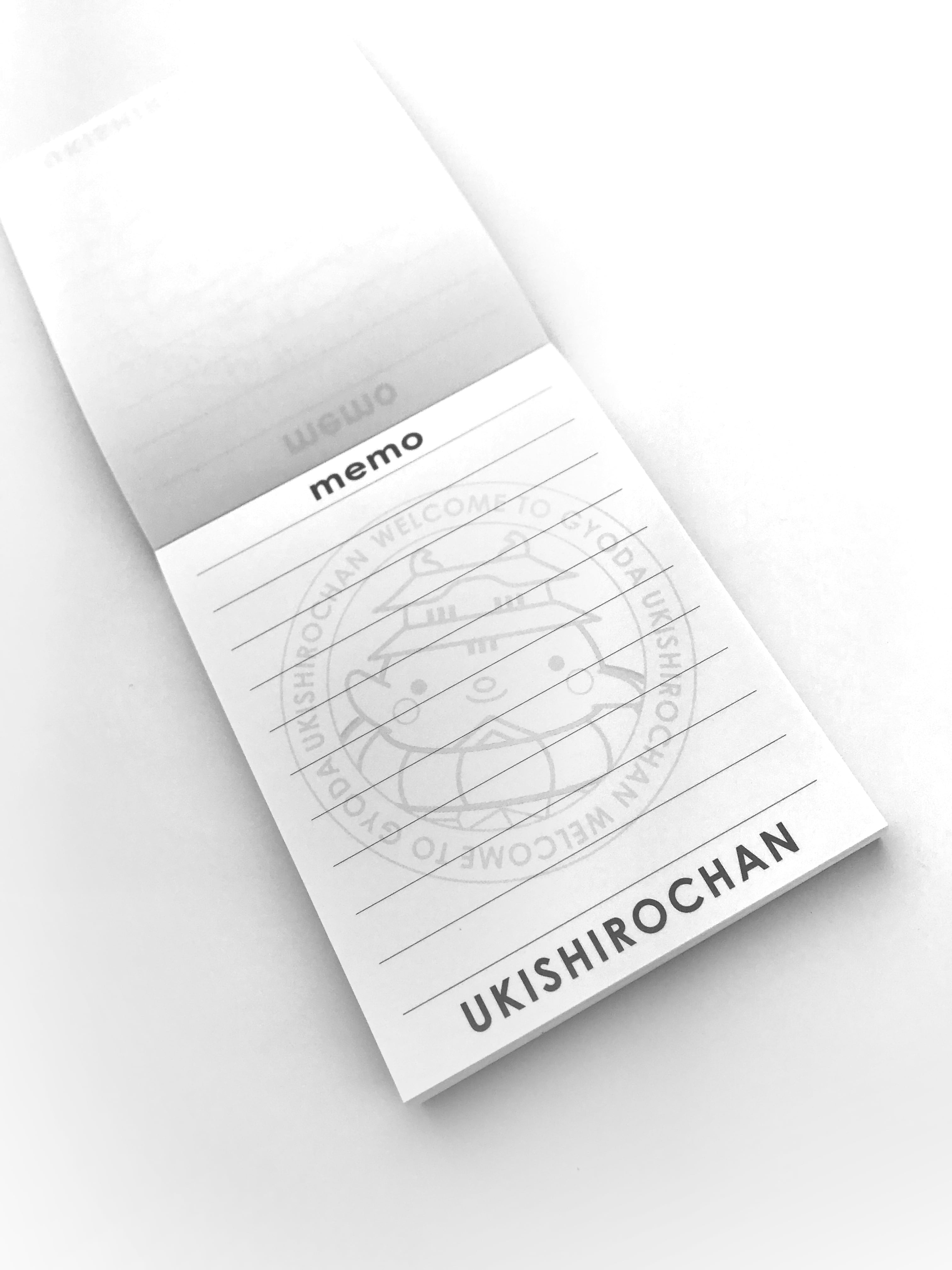 うきしろちゃんメモ帳S | うきしろSHOP