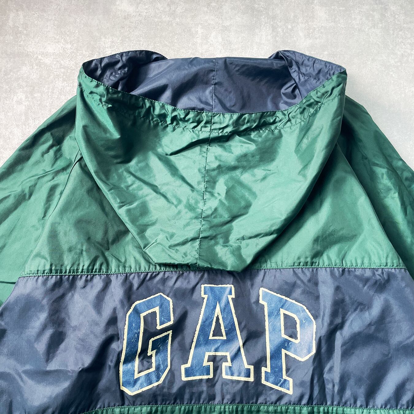 GAP】 90s オールドギャップ ナイロンアノラックパーカー OLD GAP 90