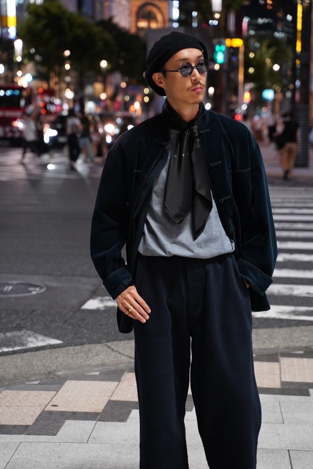 CORDUROY CHINESE JACKET WATCH CHAIN ITEM | 【OFFICIAL】PORTER 