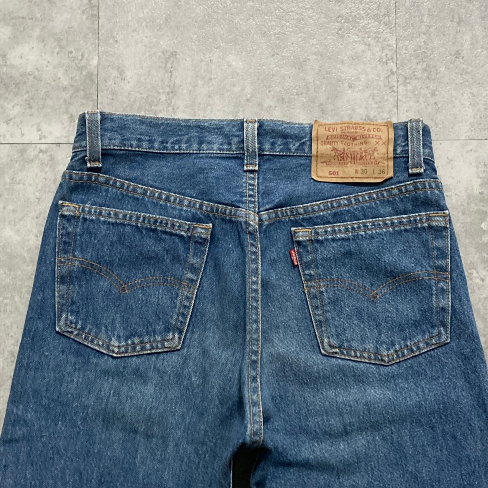W30 L36】90's US.Levis 501 リーバイス サンアンジェロ工場(552
