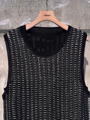【25SS】 FENG CHEN WANG(フェンチェンワン) / FUS19KT02 / KNIT VEST / ニットベスト